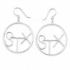 STX Hoop Earrings (Large)