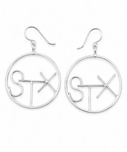 STX Hoop Earrings (Large)