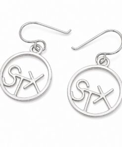 STX Hoop Earrings (Medium)
