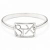 STX in Rectangle Shape Bracelet