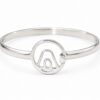 Sugar Mill in Textured Circle Bracelet