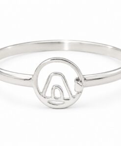Sugar Mill in Textured Circle Bracelet