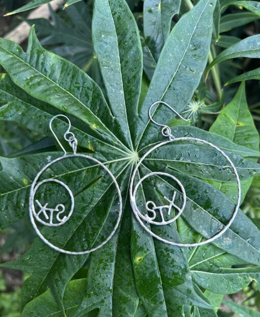 STX Double Hoop Earrings