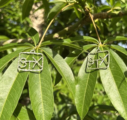 STX Square Earrings - Image 2