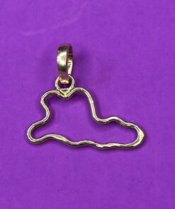 14K Gold St. Croix Pendant