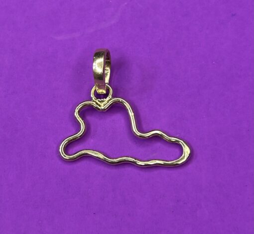 14K Gold St. Croix Pendant
