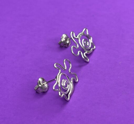 Sea Turtle Post Earrings - Image 3