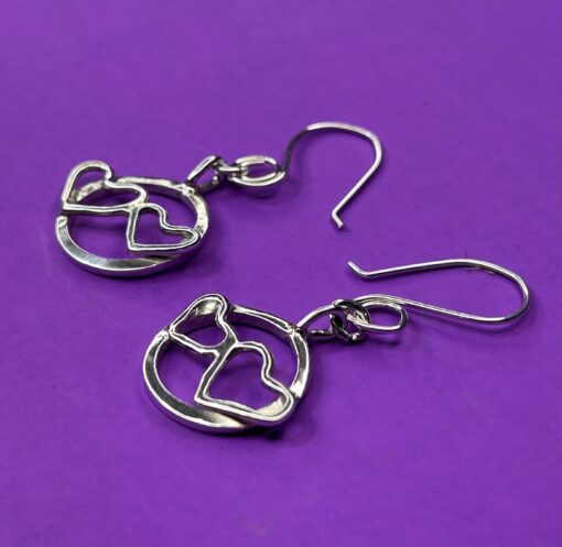 Endless Love Hoop Earrings - Image 2