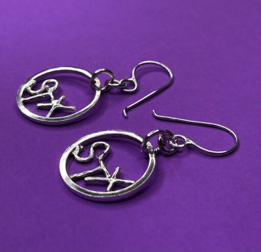 STX Hoop Earrings (Small) - Image 4