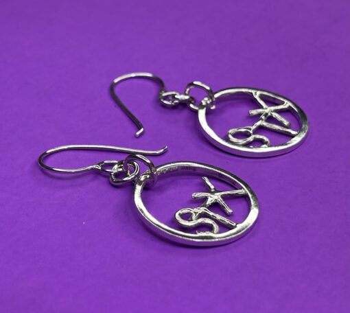 STX Hoop Earrings (Small) - Image 2