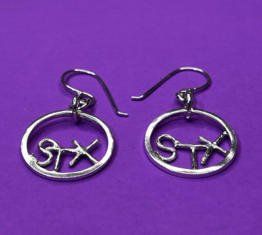 STX Hoop Earrings (Small) - Image 3