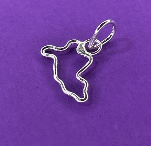 St. Croix Island Shaped Pendant - Image 3