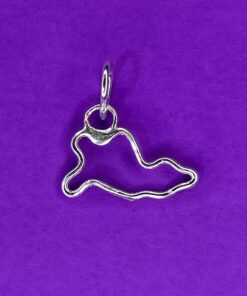 St. Croix Island Shaped Pendant