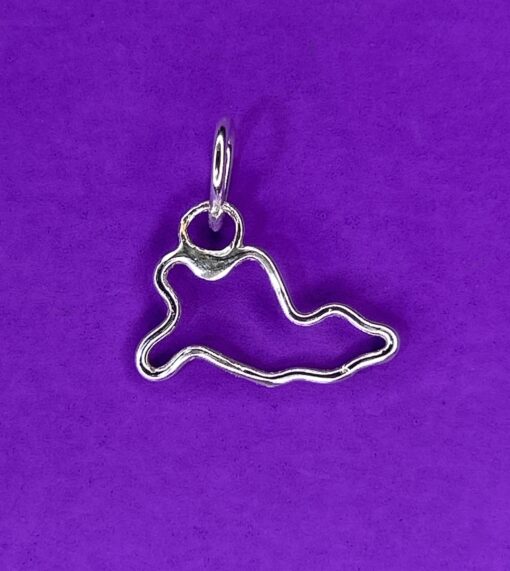 St. Croix Island Shaped Pendant